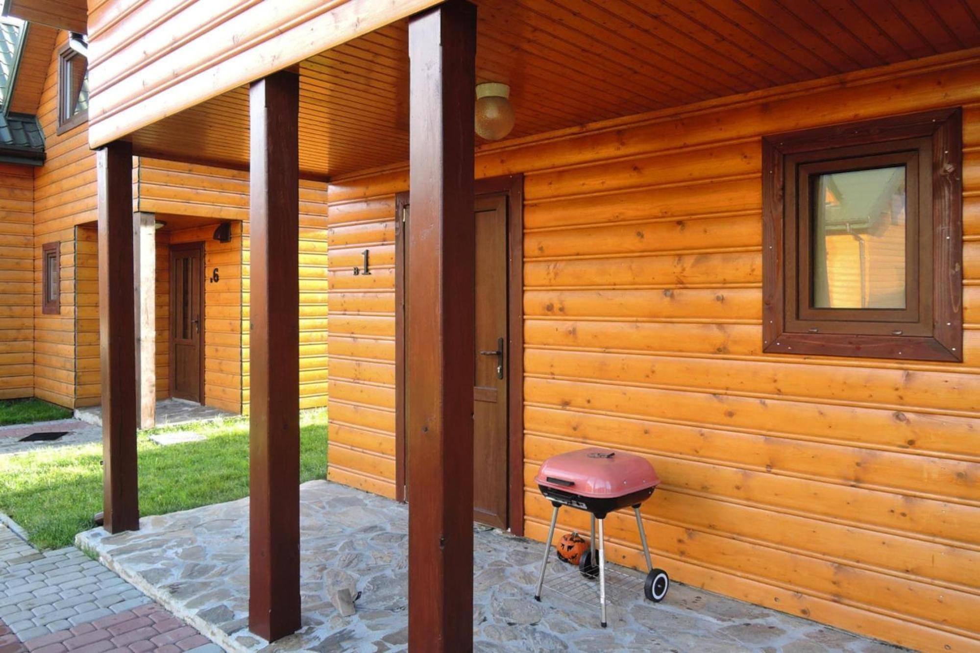 Villa Modern Wood House In Rewal With A Terrace Exterior foto